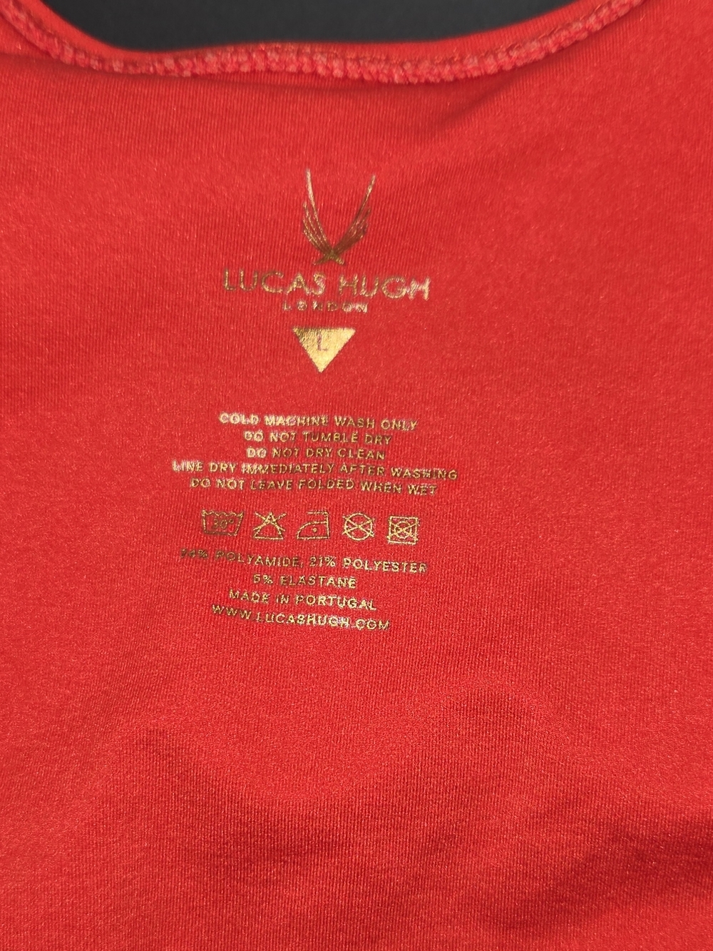 Lucas Hugh Women's Red Tank Top